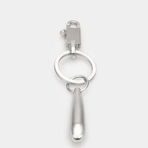 BNWT SS23 RICK OWENS "EDFU" TEARDROP KEYCHAIN